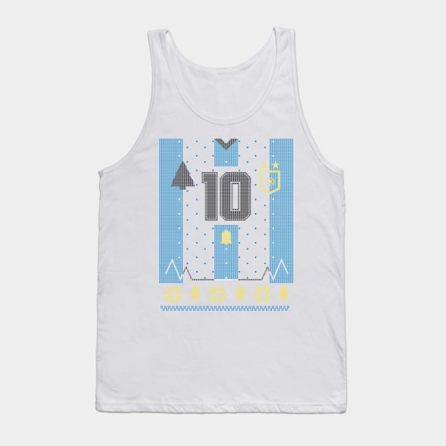 Argentina Soccer Lionel Messi number 10 Tank Top by Emart